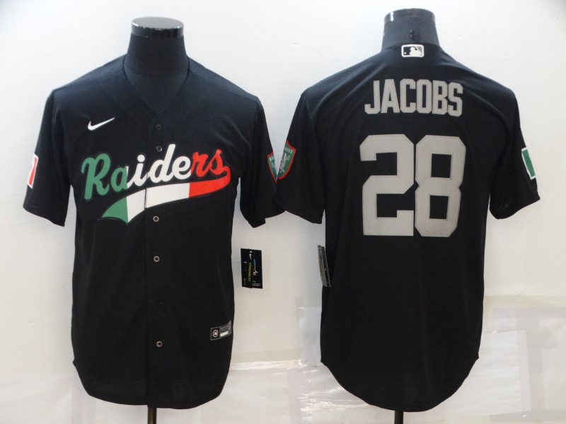 2022 Men Nike NFL Oakland Raiders 28 Jacobs black Vapor Untouchable jerseys